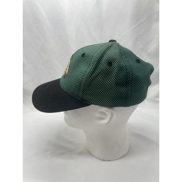 Chicago Blackhawks Green Kick 10 Strap Back Hat Miller Lite St. Patrick's Day - Picture 2 of 7